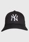 Boné Fechado New Era Hc 3930 New York Yankees MLB Aba Curva Preto - Marca New Era