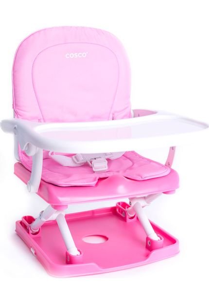 Cadeira de refeição Portátil Pop Cosco Rosa - Marca Cosco
