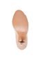 Peep Toe My Shoes Alto Verniz Nude - Marca My Shoes