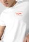 Camiseta Billabong Stacked Arch Off-White - Marca Billabong