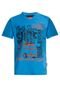 Camiseta Kyly North Shore Azul - Marca Kyly
