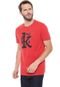 Camiseta Calvin Klein Estampada Vermelha - Marca Calvin Klein