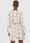 Vestido Dress to Curto Flora Off-White - Marca Dress to