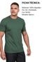 Camiseta Masculina Básica Techmalhas Verde Militar - Marca TECHMALHAS
