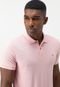 Camisa Polo Aramis Slim Frisos Rosa - Marca Aramis