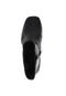 Bota Usaflex Cano Baixo Flat Preta - Marca Usaflex