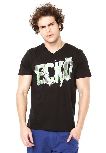Camiseta Ecko Crucial Preta - Marca Ecko Unltd