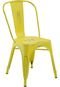 Cadeira Iron Sem Braço Vintage Amarela Rivatti - Marca Rivatti