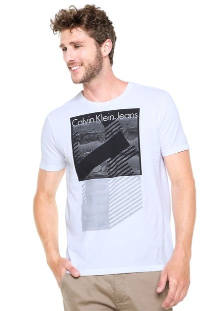 Camiseta Calvin Klein Jeans Force Branca - Marca Calvin Klein Jeans
