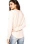 Camisa Manga Longa Colcci Comfort Texturizada Rosa - Marca Colcci