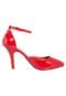 Scarpin Verniz Anna Flynn Vermelho - Marca Anna Flynn