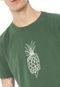 Camiseta Osklen Vintage Abacaxi Rascunho Verde - Marca Osklen