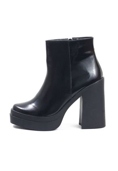Botines de cuero cheap mujer dafiti