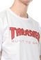 Camiseta Independent Thrasher Thr Btg Branca - Marca Independent