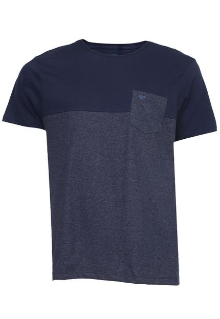 Camiseta Colombo Recortes Azul - Marca Colombo