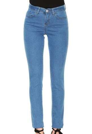 Calça Jeans Polo Wear Skinny Basic Azul