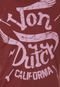 Camiseta Von Dutch Cal Vinho - Marca Von Dutch 