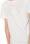 Camiseta Colcci Fitness Estampada Off-White - Marca Colcci Fitness