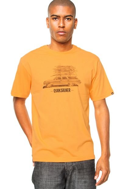 Camiseta Quiksilver Full Board Laranja - Marca Quiksilver