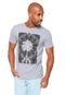 Camiseta Quiksilver Slim Fit Mushroom Cinza - Marca Quiksilver