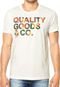 Camiseta Colcci Quality Off-White - Marca Colcci