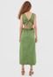 Vestido Dress to Midi Amarração Verde - Marca Dress to