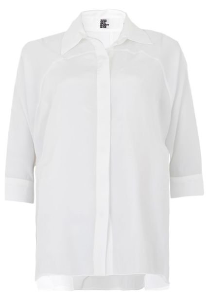 Camisa Seda Super Suite 77 Debby Off-white - Marca Super Suite 77
