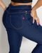 Calça Jeans Feminina Cropped Flare 18001 Escura Consciência - Marca Consciência