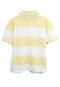 Camiseta Lacoste Kids Menino Listrada Amarela - Marca Lacoste Kids