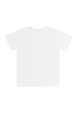 Conjunto Camiseta e Bermuda Shark Infantil Bee Loop Branco
