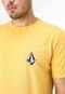 Camiseta Volcom Deadly Stone Amarela - Marca Volcom