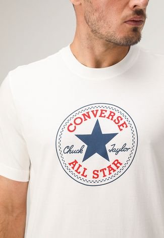 Camiseta Converse All Star Off-White