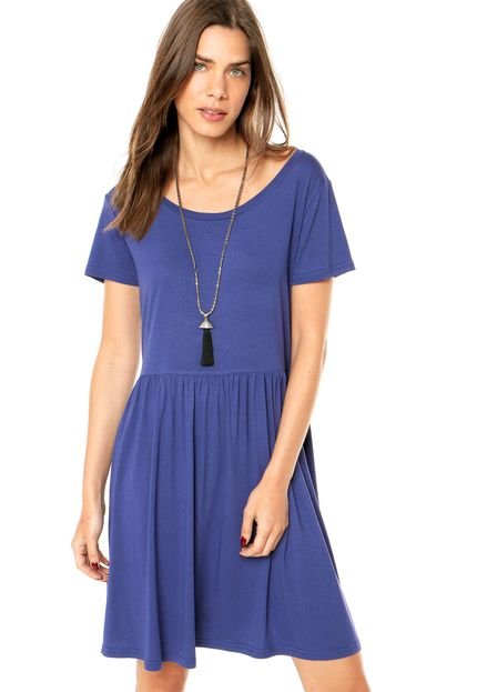 Vestido Mercatto Ruhl  Azul - Marca Mercatto