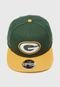 Boné New Era Snapback 950 Team Color Green Bay Packers Verde/Amarelo - Marca New Era