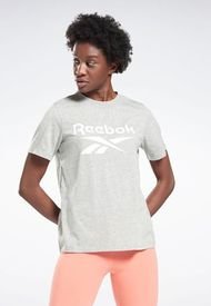 Camiseta Gris-Blanco Reebok Identity