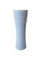 Vaso Cerâmica Urban Texture Lace Tube Azul - Marca Urban