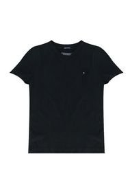 Camiseta Negro Tommy Hilfiger Boys Basic Vn Knit