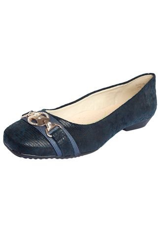 Sapatilha DAFITI SHOES Nó Azul-Marinho - Compre Agora