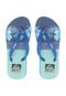 Chinelo Reef Switchfoot Hibiscus Azul - Marca Reef