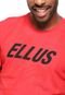 Camiseta Ellus Italic Vermelha - Marca Ellus
