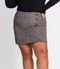 Shorts Saia Plus Size Em Tweed Secret Glam Preto - Marca Secret Glam