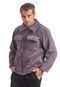 Jaqueta Teddy Cargo Brohood Masculina Sherpa Grafite - Marca Brohood