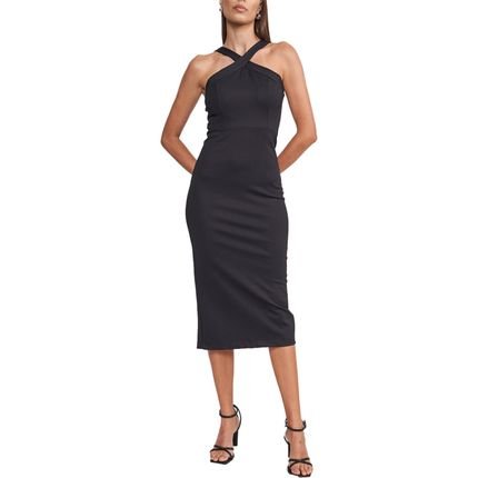 Vestido Colcci Malha In24 Preto Feminino - Marca Colcci