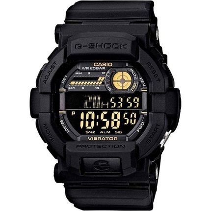 Relógio G-Shock GD-350-1BDR Preto/Dourado - Marca G-Shock