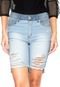 Bermuda Jeans It's & Co Destroyed Azul - Marca Its & Co