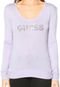 Camiseta Guess Brilho Roxa - Marca Guess