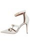 Scarpin Santa Lolla Floater Off-White - Marca Santa Lolla