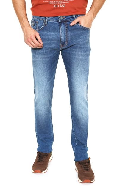 Calça Jeans Colcci Slim Azul - Marca Colcci