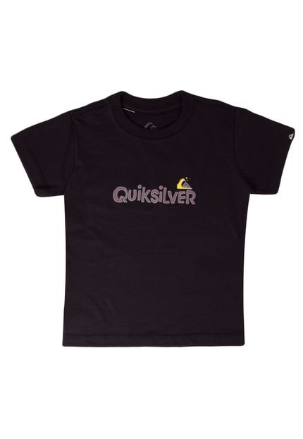 Camiseta Kids Word  Quiksilver Infantil Preta - Marca Quiksilver