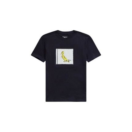 Camiseta Mini Estampa Fresh Rock Cd Reserva Mini Preto - Marca Reserva Mini